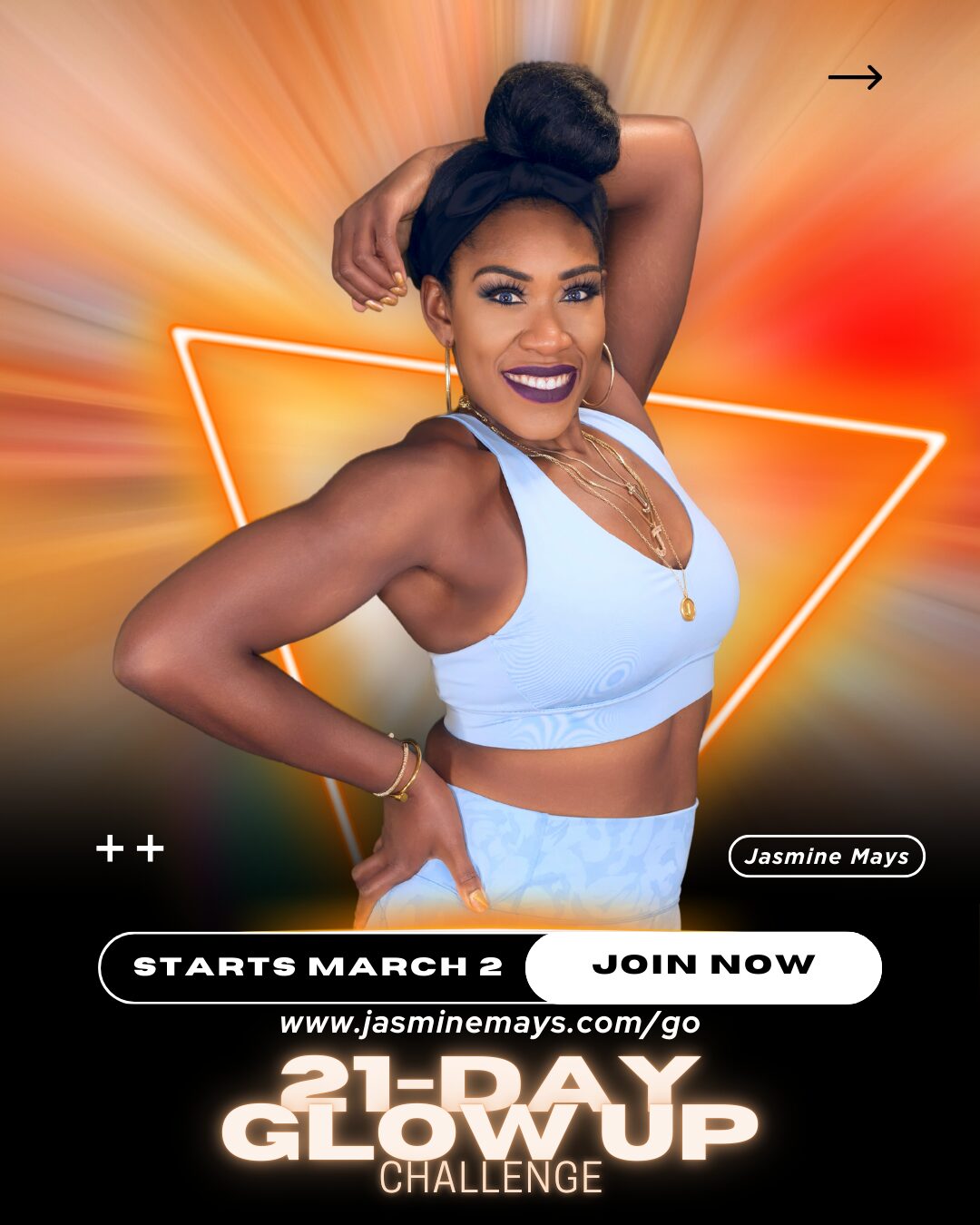 21-Day Glow up Poster 1 21-Day Glow up Poster 1